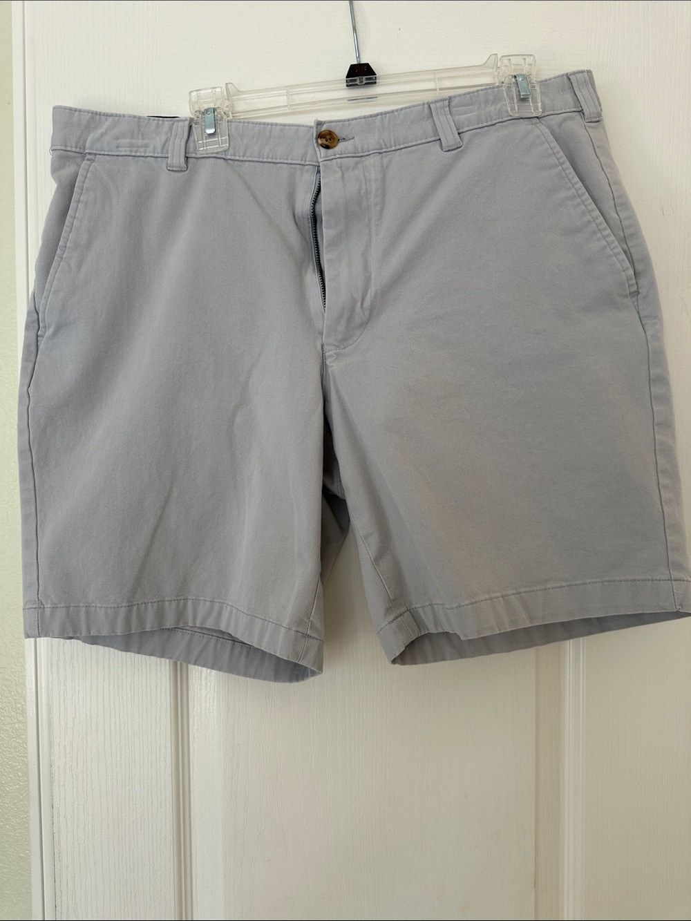 Club Room Light Gray Flat Front Men's Shorts